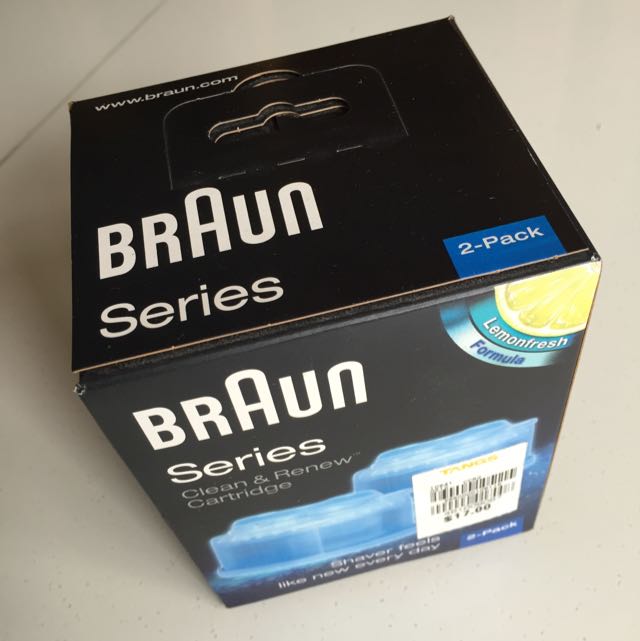Braun Shaver Clean & Renew Cartridge, Beauty & Personal Care, Men's