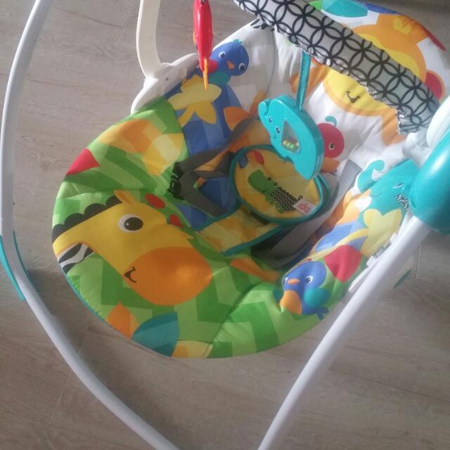 Bright Starts Swing Baby Crib Bouncer Portable 6 True Speed