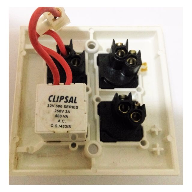 2 X Clipsal 3 Gang Switch with Variable Dimmer, TV & Home Appliances