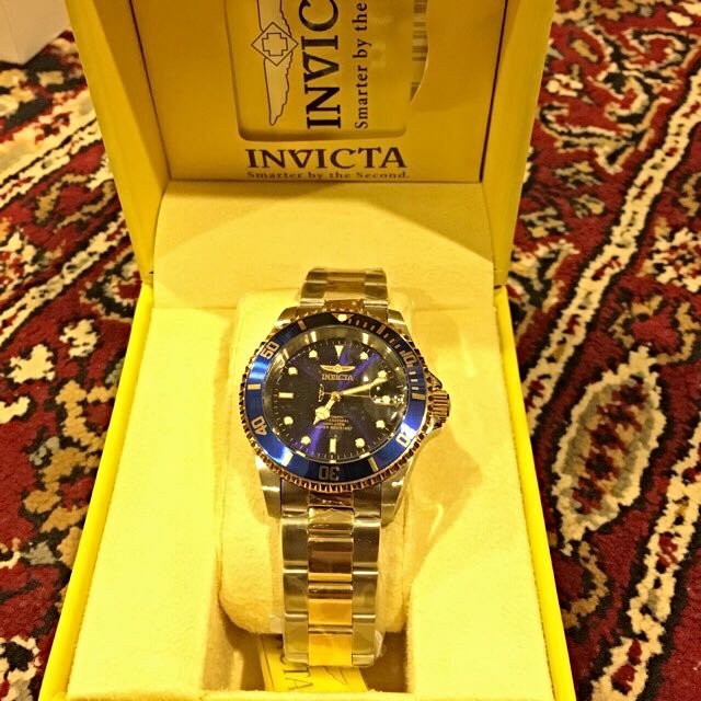 Invicta Pro Diver 8928OB Two-tone Automatic Seiko Movement, Mobile Phones &  Gadgets, Wearables & Smart Watches on Carousell