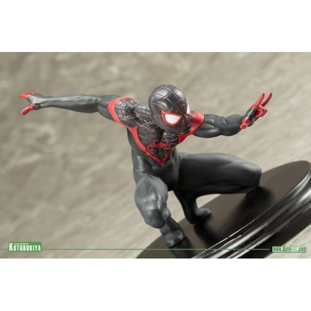 Clearance Kotobukiya Artfx Spider Man Miles Morales Marvel Now 1 10 Scale Toys Games Bricks Figurines On Carousell