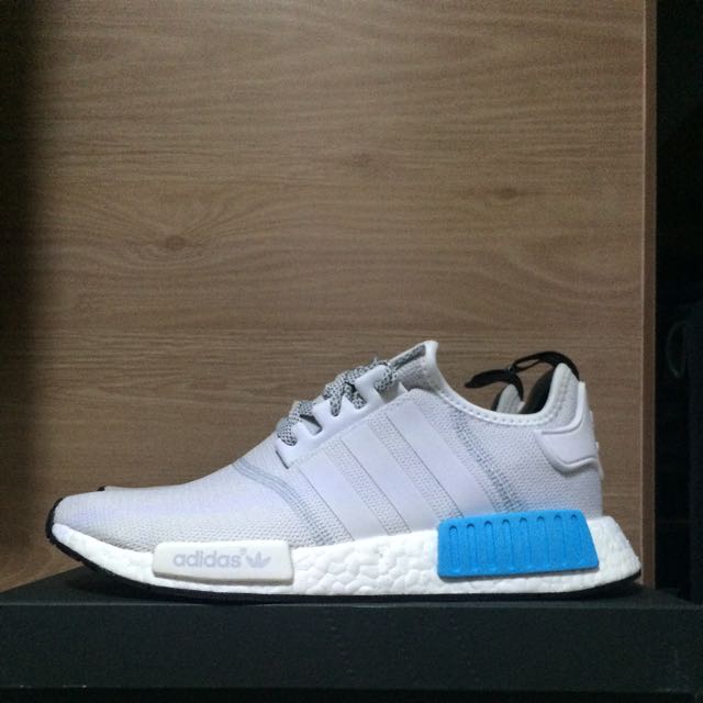 nmd white cyan blue