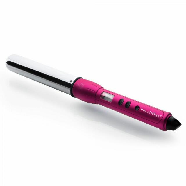 NuMe Magic Curling Wand 32mm Pink Beauty Personal Care Hair