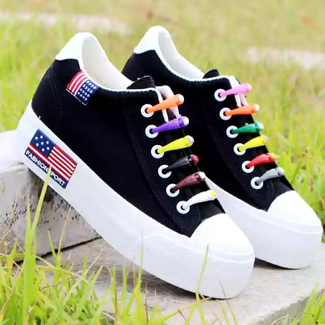 Rainbow sale colour shoes