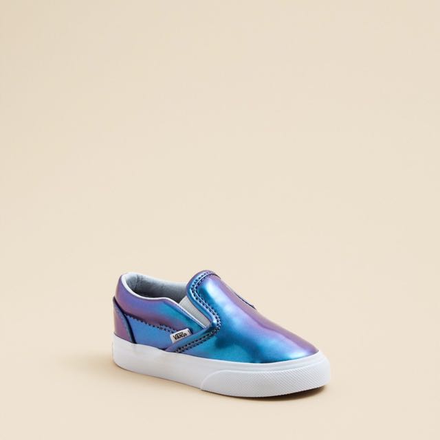 Vans blue iridescent clearance