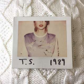 Taylor Swift 1989 CD