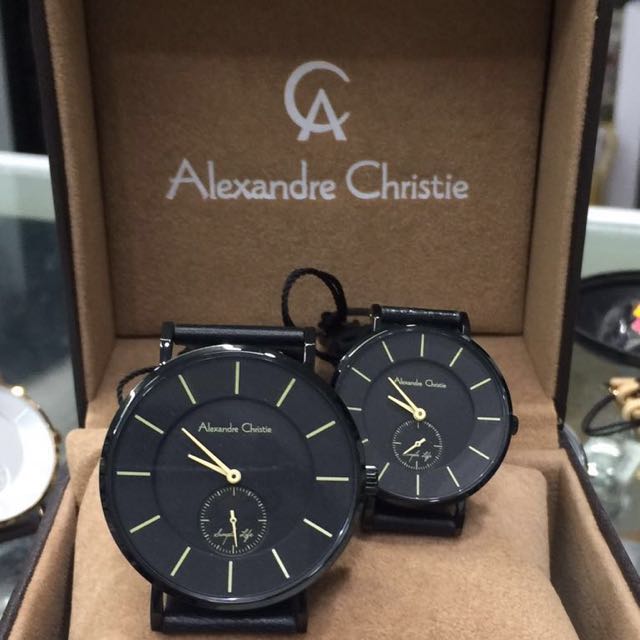 Alexandre christie hot sale watch couple