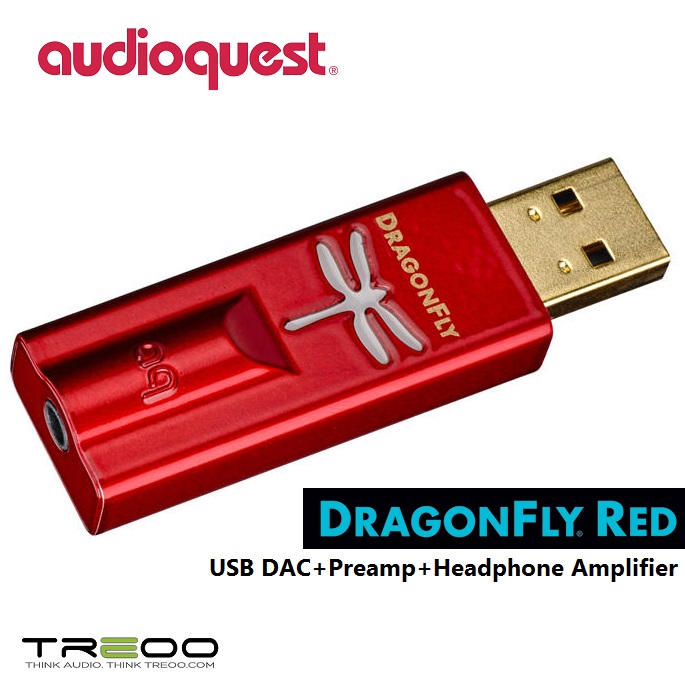 AudioQuest DragonFly Red USB DAC//Headphone Amplifier