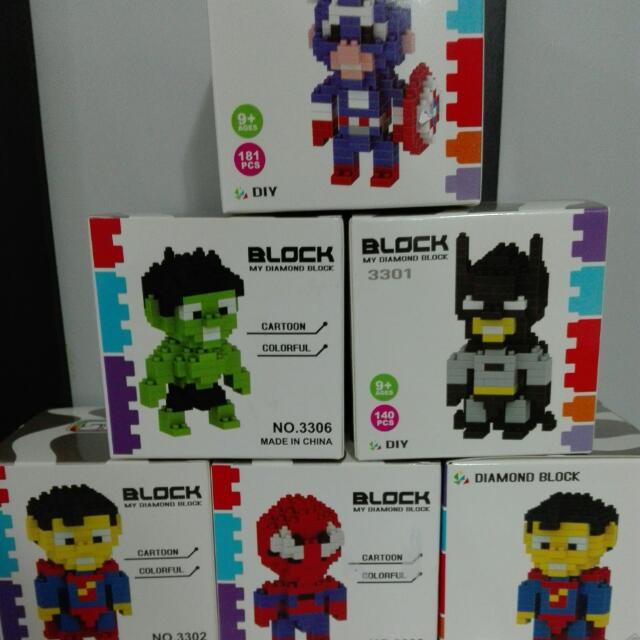 Nanoblocks marvel cheap