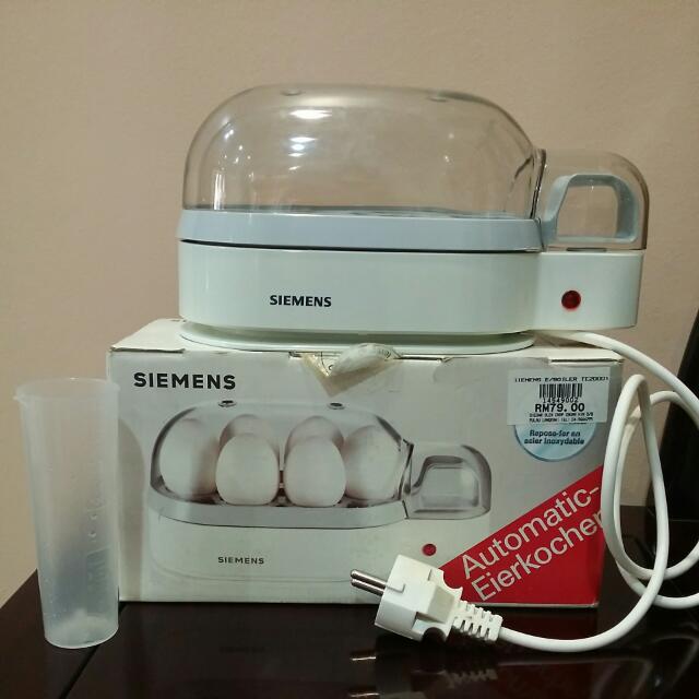 siemens egg boiler electric