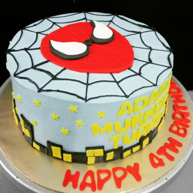Spiderman Birthday Cake Lain Lain Lain Lain Di Carousell