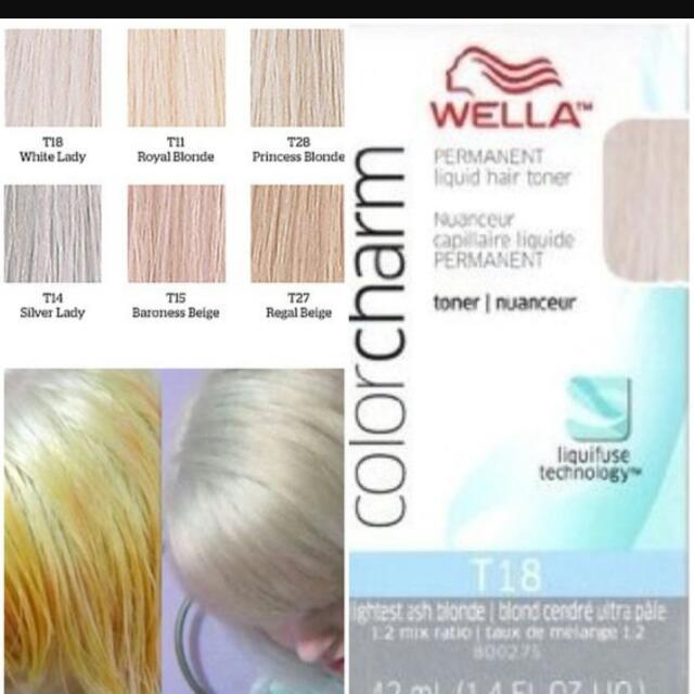 Wella Colour Charm Health Beauty Hair Care On Carousell