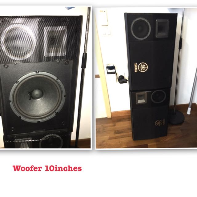 Yamaha karaoke speaker top