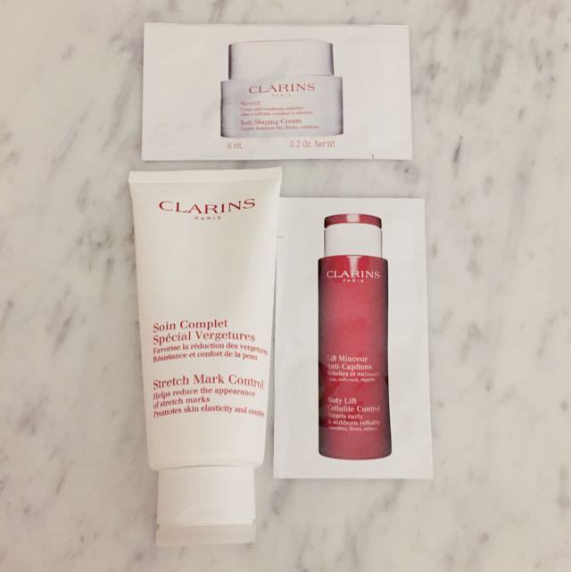 95 New Clarins Stretch Mark Control Cream Samples Health Beauty Bath Body On Carousell