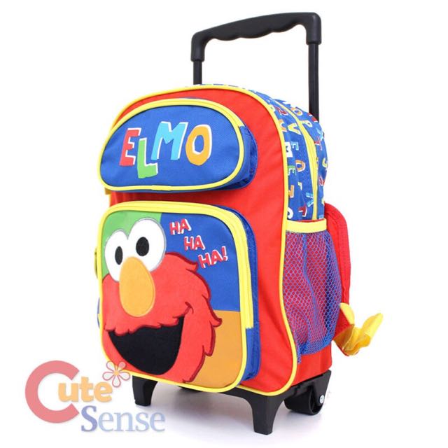 Elmo rolling suitcase new arrivals