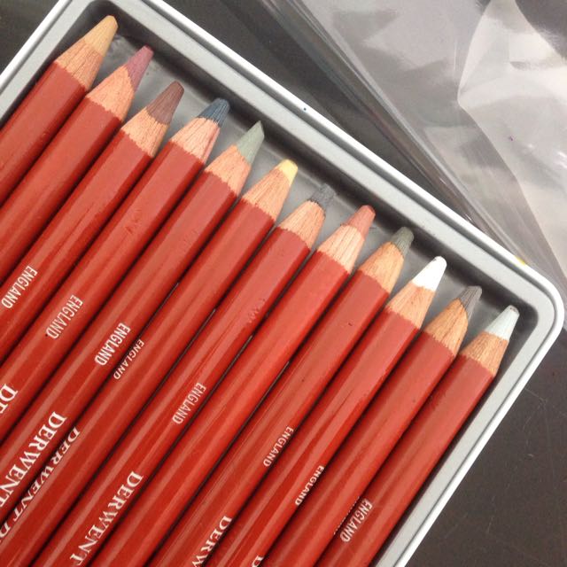 Made In Uk Derwent 12 Soft Drawing Pencils Design Craft Craft