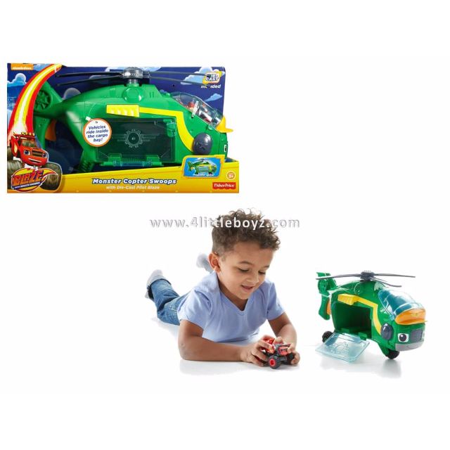blaze and the monster machines monster copter swoops