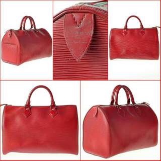 Tas LV Louis Vuitton Red 35 Original Murah