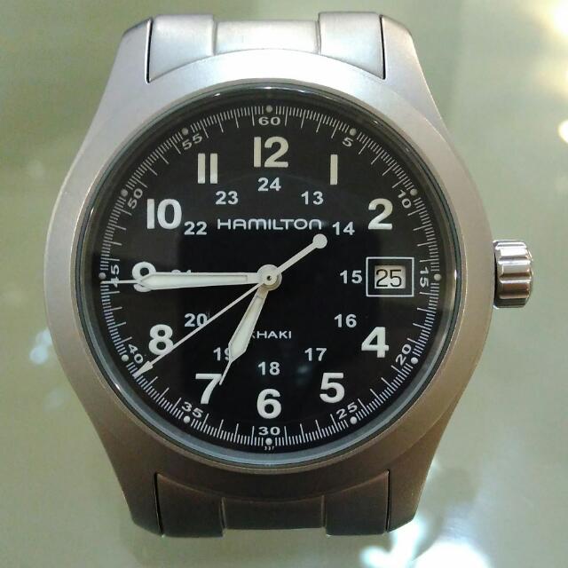 Hamilton Khaki Field Quartz 38mm Mobile Phones Gadgets Wearables Smart Watches on Carousell