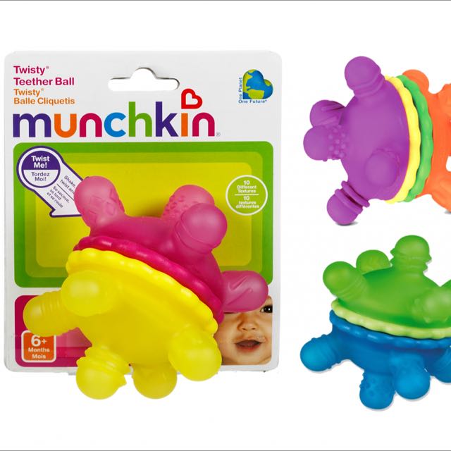 Munchkin twisty outlet teether ball