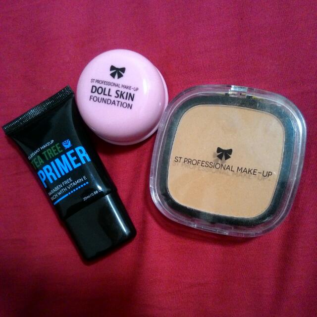 St Matte Powder Doll Skin Foundation Tea Tree Primer Health
