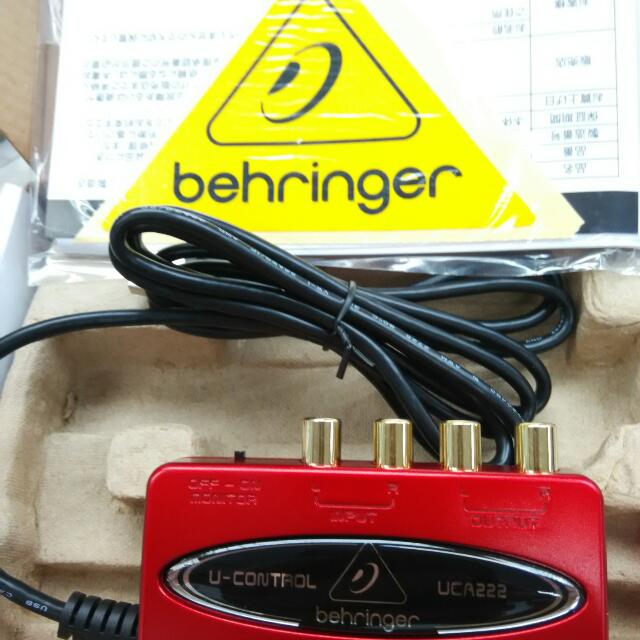 Behringer Usb Interface (Category: Musical Instruments) located in Kuala Lumpur. Submitted by ftfong70 (Listing ID 65339006, Image 1). Description: .