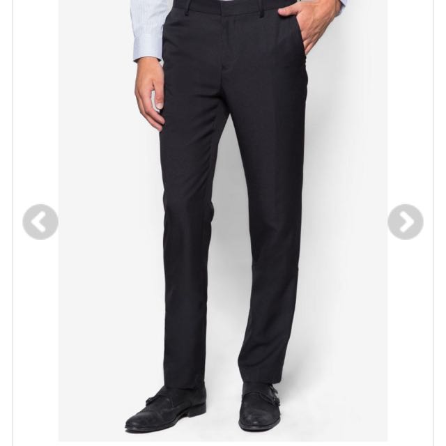 G2000 BLACK SLIM FIT TROUSERS / SUIT 