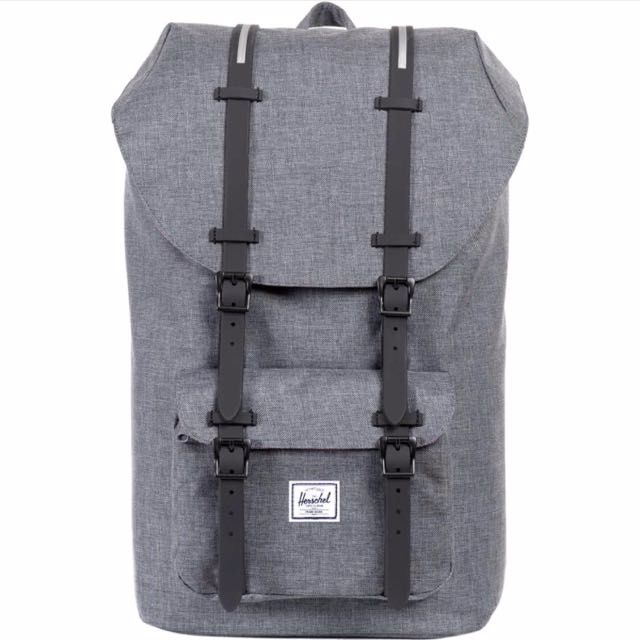 herschel little america mid volume grey