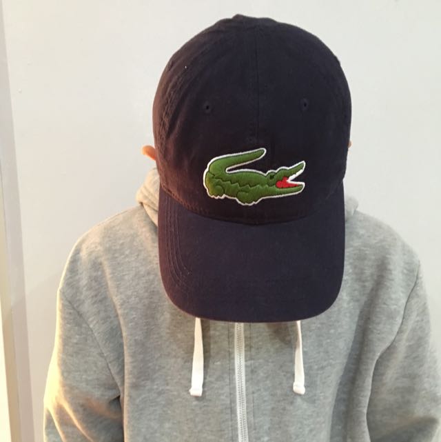 lacoste big croc hat