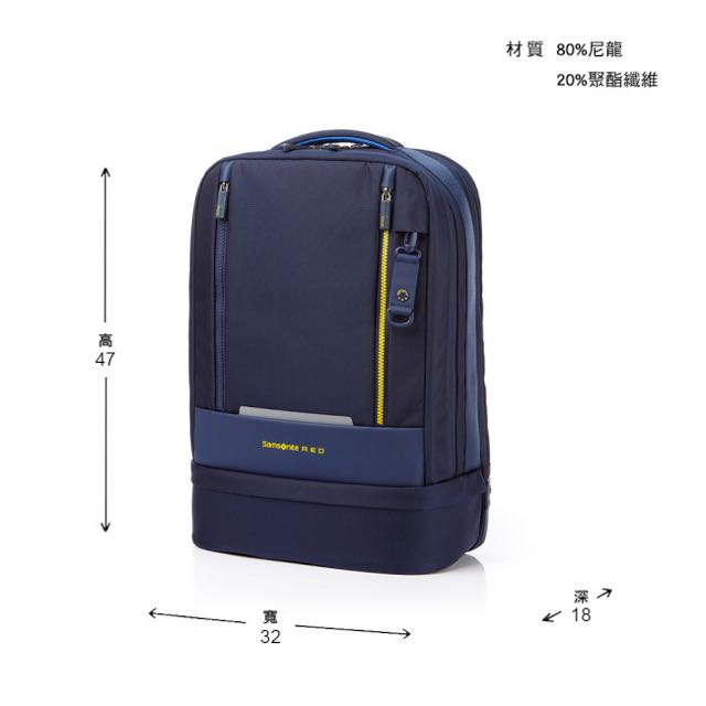 Samsonite RED Vortec BACKPACK L Black Navy
