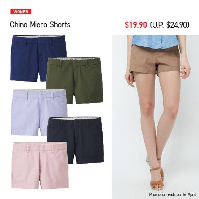 Uniqlo chino clearance shorts womens