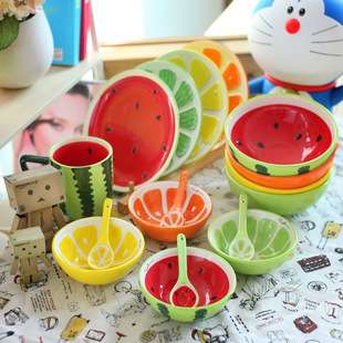 現貨 小清新 水果陶瓷餐具