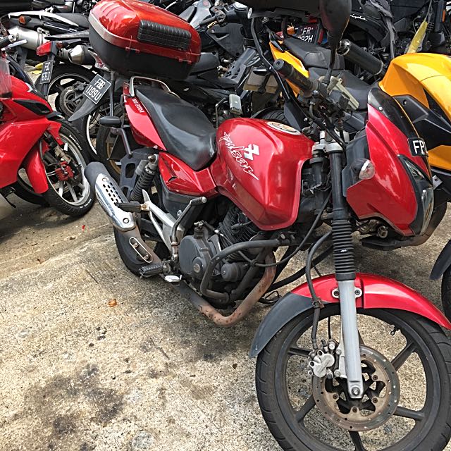 Bajaj Pulsar UG3 Dsti 180 price revised Motorcycles on Carousell
