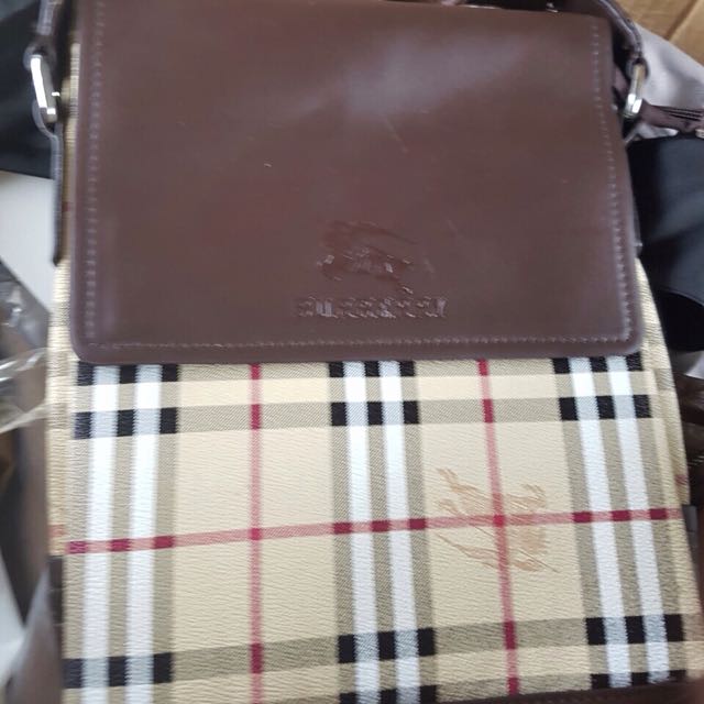 burberry side bag mens