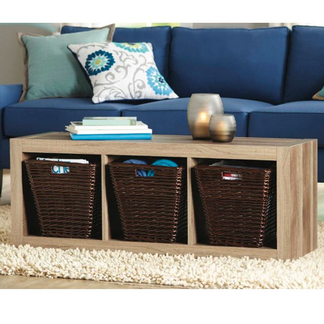 Solid Wood KALLAX Ikea Design 3 Holes Pigeon Holes Shelving Units