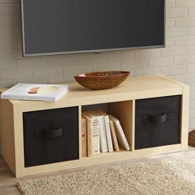 Solid Wood KALLAX Ikea Design 3 Holes Pigeon Holes Shelving Units