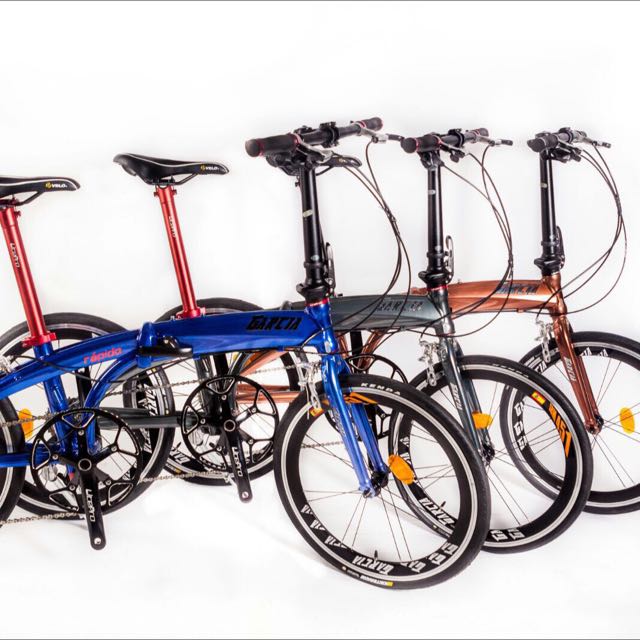 Super Light Garcia Rapido Folding Bike Bicycles Pmds Bicycles On Carousell