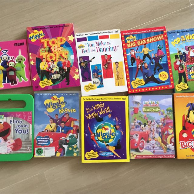 Reduced! Wiggles And Elmo DVDs, Babies & Kids, Babies & Kids Fashion on ...
