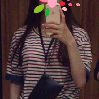 條紋上衣
