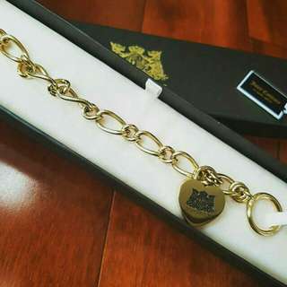 Juicy Couture Heart Padlock Bracelet
