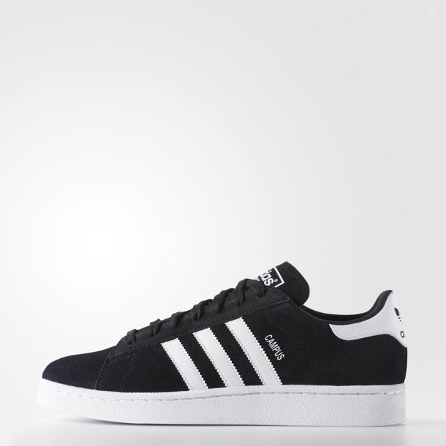 Adidas Campus Sneakers - Black u0026 White, Women's Fashion, Footwear, Sneakers  on Carousell