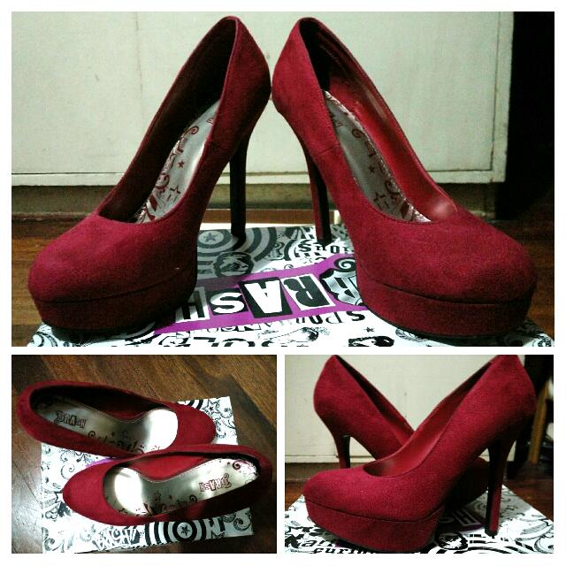 brash platform heels