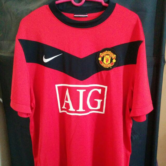 Original Manchester United Home Jersey 09 10 On Carousell