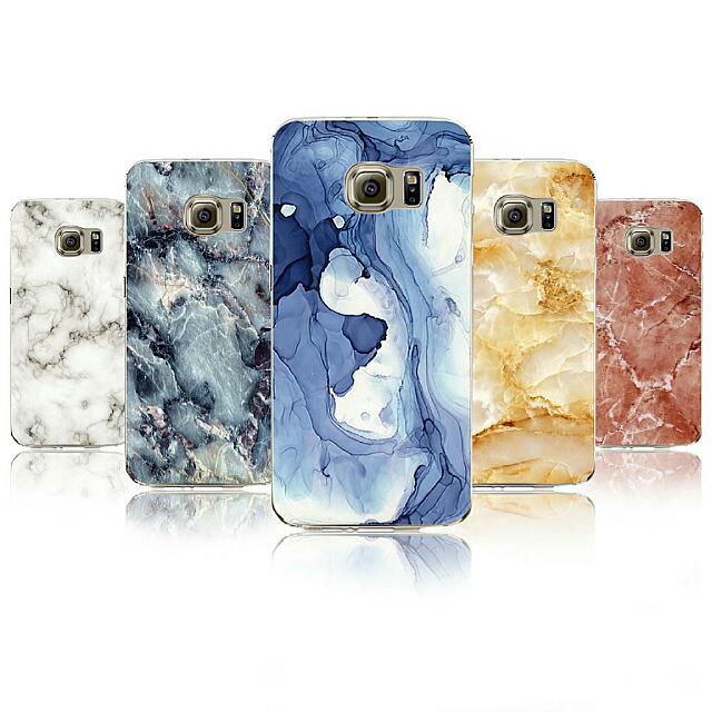 Po Free Post Samsung Galaxy S5 S6 S6 Edge S6 Edge Plus S7 S7 Edge Marble Design Handphone Casing Bulletin Board Preorders On Carousell