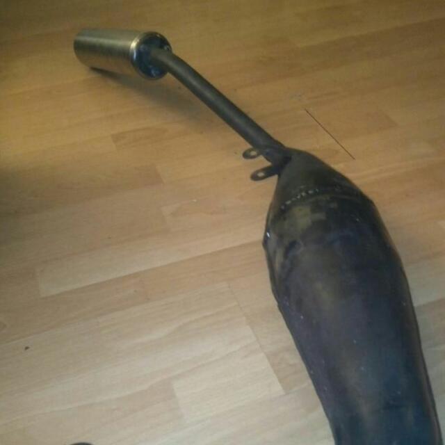 aprilia rs 125 exhaust