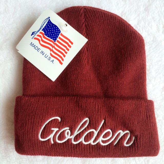benny gold beanie