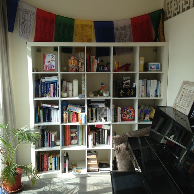 IKEA White Expedit Shelf 5x5, Furniture & Home Living, Furniture