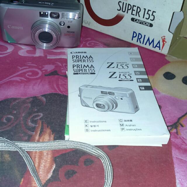 kamera jadul canon prima super 155