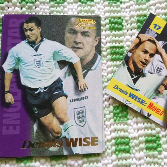 Panini Gold Collection England Stars Cards John Barnes Gary
