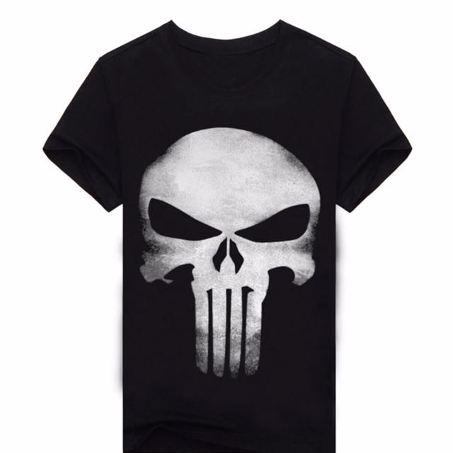 Summer Brand Clothing Skull Print 3d T Shirt Men T Shirts 100